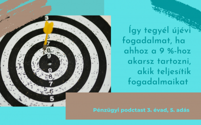 S.3.Ep.5. Hogyan tegyünk pénzügyi fogadalmakat és hogyan érjük el őket 2023-ban?