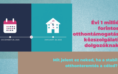 Évi 1 millió forintos otthontámogatás közszolgálati dolgozóknak