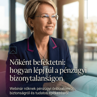 Nőként befektetni - webinárium