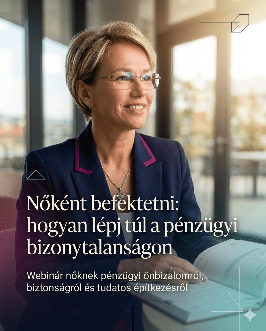 Nőként befektetni - webinárium