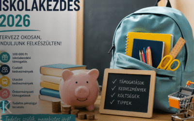 Iskolakezdés 2026: mennyibe kerül, milyen támogatások járnak, és hogyan készülj fel pénzügyileg?