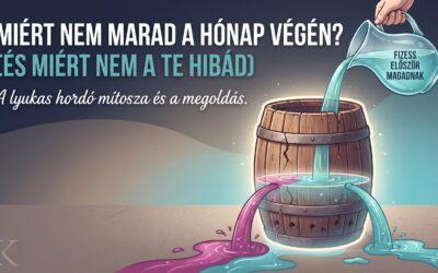 Miért nem marad megtakarítás a hónap végén? (És miért nem a te hibád)
